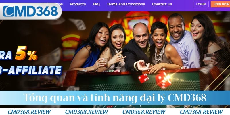 Tổng quan và tính năng đại lý CMD368