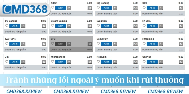 Tránh những lỗi ngoài ý muốn khi cần rút thưởng